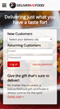 Mobile Screenshot of delivermefood.com